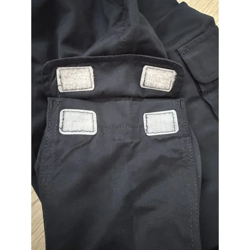 Abercrombie & Fitch Boys Pull On Black Cargo Pants Size 11/12